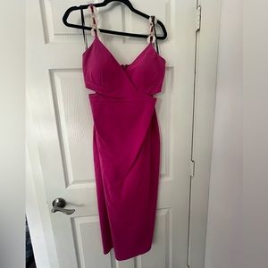 Guess magenta dress worn once